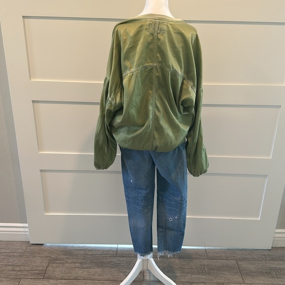 LIFE NATURE LOVE Green Bomber Jacket - Picture 4 of 4